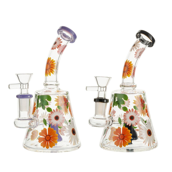 Бонг Flower Power Bubbler 1xDrum Percolator - Бонги - Бонги бабблеры - Магазин вапорайзеров, бонгов и лучших аксессуаров для курения  rastastore.ru